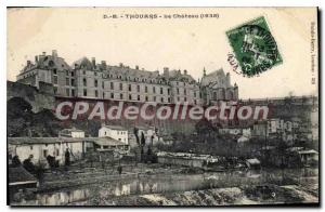 Postcard Old Thouars Chateau