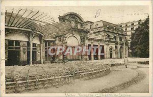 Postcard Old Vichy Terrace Theater and the Casino