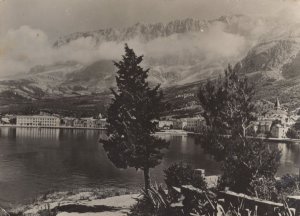 Makarska Yugoslavia River Reflections Vintage Postcard