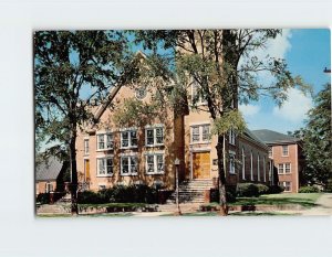 Postcard First Baptist Church Lafayette Alabama USA