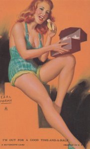 AS: Pinup Girl ; I'm out for a good Time-And-A-Half , 1940s