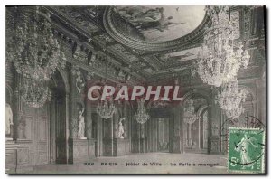 Postcard Old City of Paris Hotel Dining Room