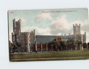 Q-14709 The New State Armory Providence Rhode Island USA