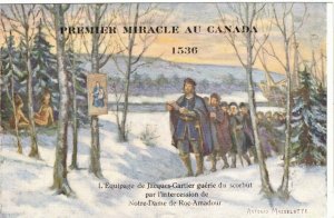 Premier Miracle au Canada 1536 - Guérison du Scorbut, Québec, Masselotte (N80) 