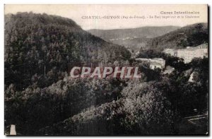 Old Postcard Chatel-Guyon (Puy-de-Dome) - The upper Park and Chalumet