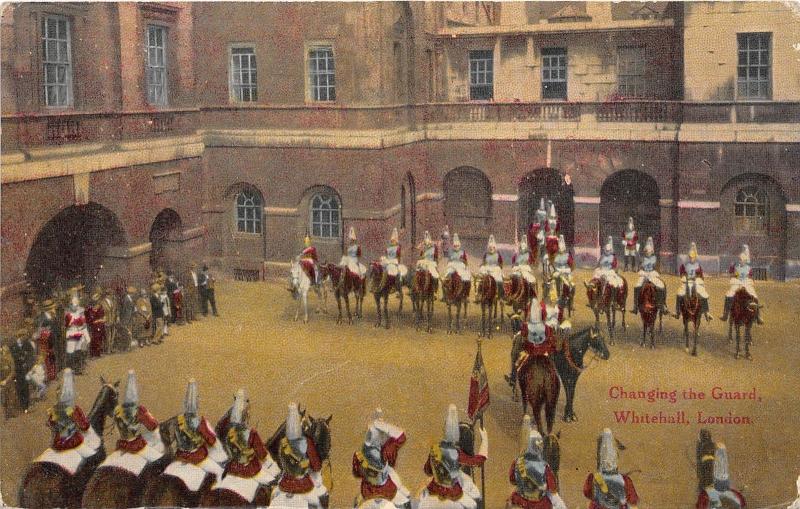 BR60656 changing the guard whitehall london military   uk