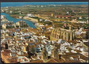 Spain Postcard- Ciudadela (Menorca) - Partial Aerial View  LC4923