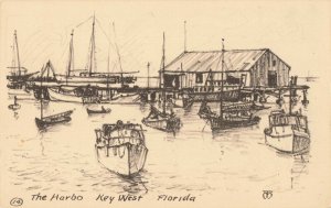 Postcard Harbor Key West Florida