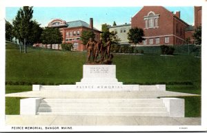 Maine Bangor Peirce Memorial 1928 Curteich