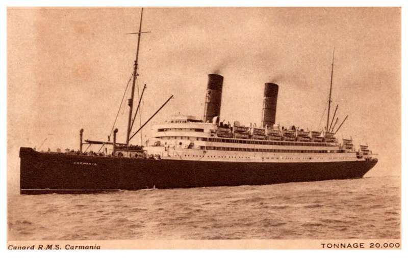 R.M.S. Carmania , Cunard Line