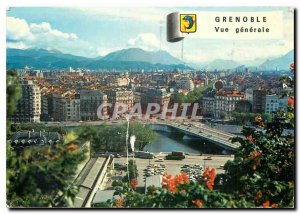 Modern Postcard Grenoble General view