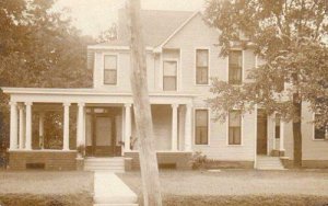 1911 RPPC OAKLAND CITY INDIANA*OLD HOUSE*AZO REAL PHOTO POSTCARD* 