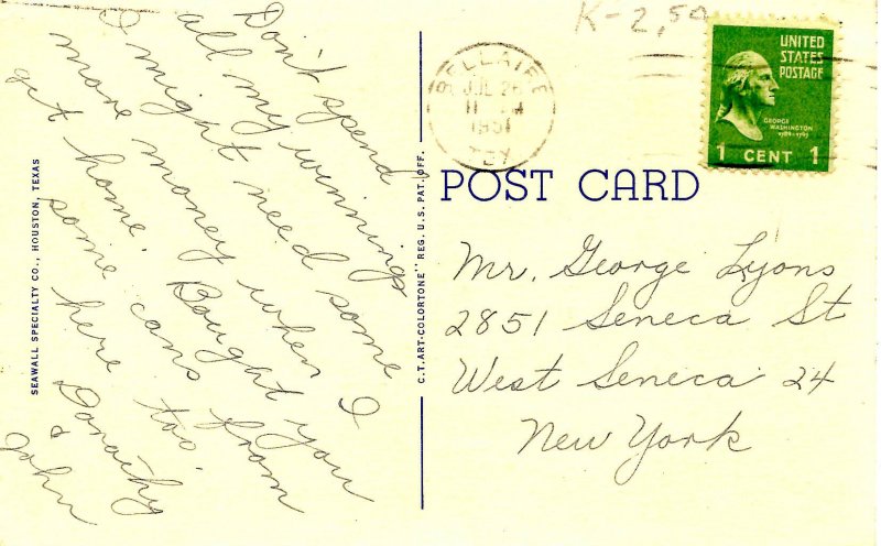 TX - Houston. Rice Institute Stadium