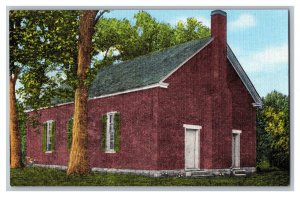 Postcard TN The Hermitage Exterior Of Church General Jackson Heritage Tennessee