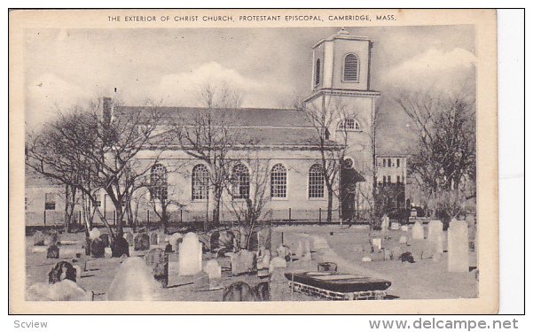 Christ Church , CAMBRIDGE , Massachusetts , 10-30s