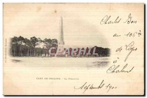 Postcard Old Army Camp of Chalons The Pyramid