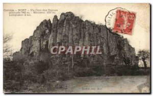 Old Postcard Correze Bort A Corner Organs
