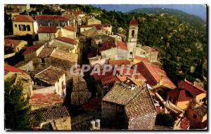 Postcard The Old Scenic Sites of Cote d Azur Roquebrune Village Old Cite Medi...