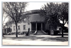 RPPC Methodist Church Wahpeton ND North Dakota UNP LL Cook Postcard R6