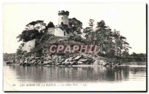 Old Postcard The Banks Of The Rance CHENC Green