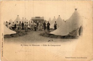 CPA Camp de SISSONNE Coin de Campement (665902)