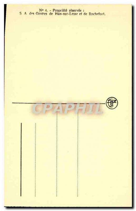 Old Postcard Han Caves The Danaides' barrel