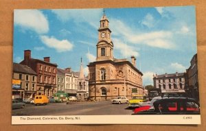 UNUSED POSTCARD - THE DIAMOND, COLERAINE, DERRY, NORTHERN IRELAND