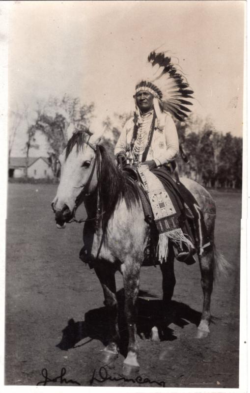 INDIAN CHIEF (JOHN DUNCAN) UTE?