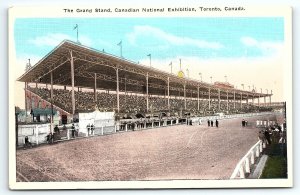 1920s TORONTO CANADIAN NATIONAL EXHIBITION THE GRAND STAND POSTCARD P1814