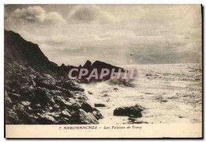 Old Postcard Arromanches Tracy The Cliffs
