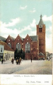 Netherlands Vianen Grote Kerk Vintage Postcard 07.78