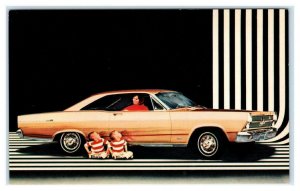 1966 FORD FAIRLANE 500/XL 2-Door Hardtop  Automobile Advertising Postcard