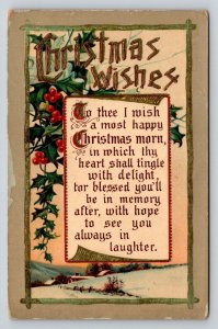 Christmas  Xmas Greetings   Postcard