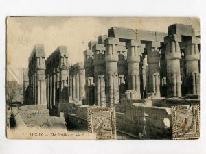 3079867 EGYPT luxor The Temple Vintage RPPC 1914 year
