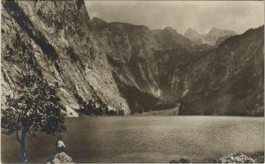 CPA AK Berchtesgaden - Obersee - Lake View GERMANY (1063288)