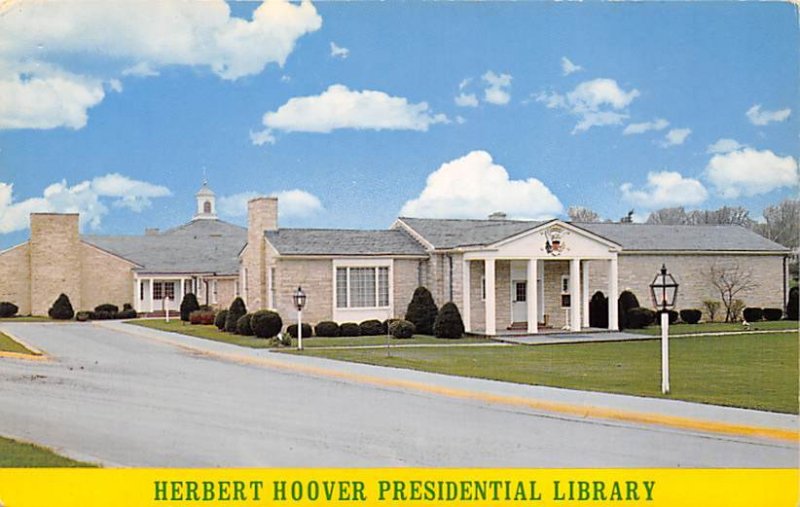 Herbert Hoover Presidential Library West Branch, Iowa USA