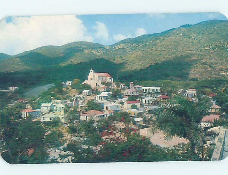 Unused Pre-1980 PANORAMIC VIEW St. Thomas Us Virgin Islands USVI H9819