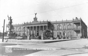 RPPC Palacio de Gobierno, Monterrey, NL, Mexico c1940s Vintage Postcard