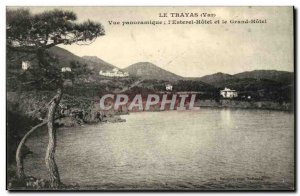 Old Postcard Trayas Panoramic L Esterel Hotel and the Grand Hotel