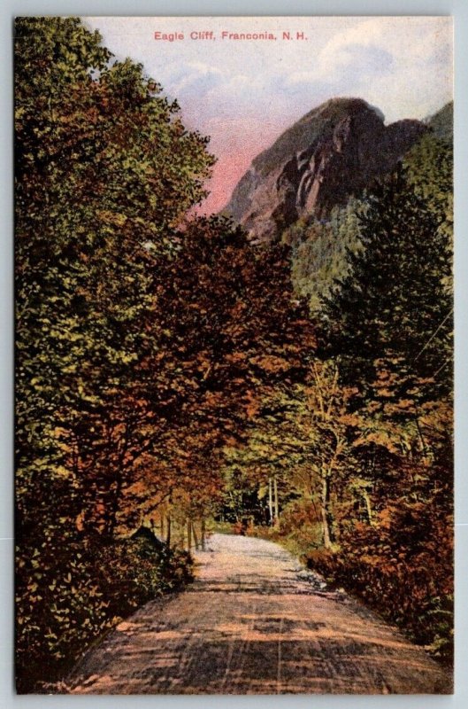 Eagle Cliff  Franconia Notch  New Hampshire  Postcard  c1915