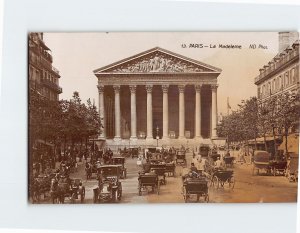 Postcard La Madeleine Paris France