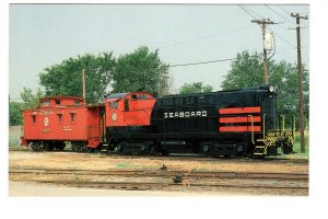 Seaboard Air Line Railroad Train Spencer Shops State Historic, North Carolina