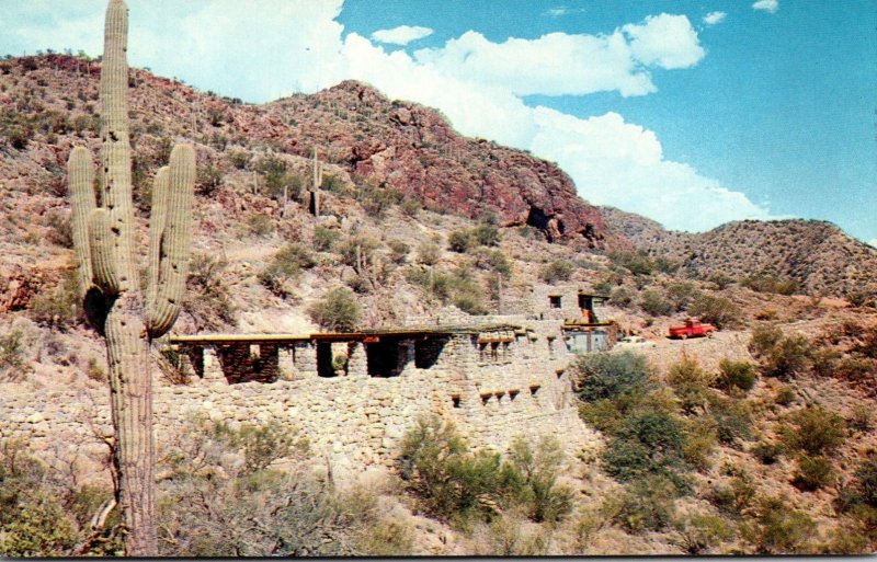 Arizona Colossal Cave Administration Building and Entrance To The Underground...