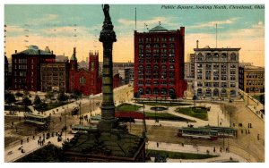 Ohio  Cleveland  Public Square llooking North