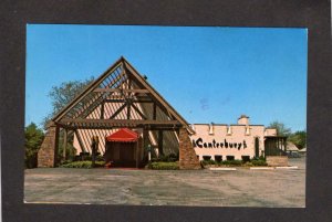 NY The Canterbury Restaurant Lounge Tonawanda New York Postcard