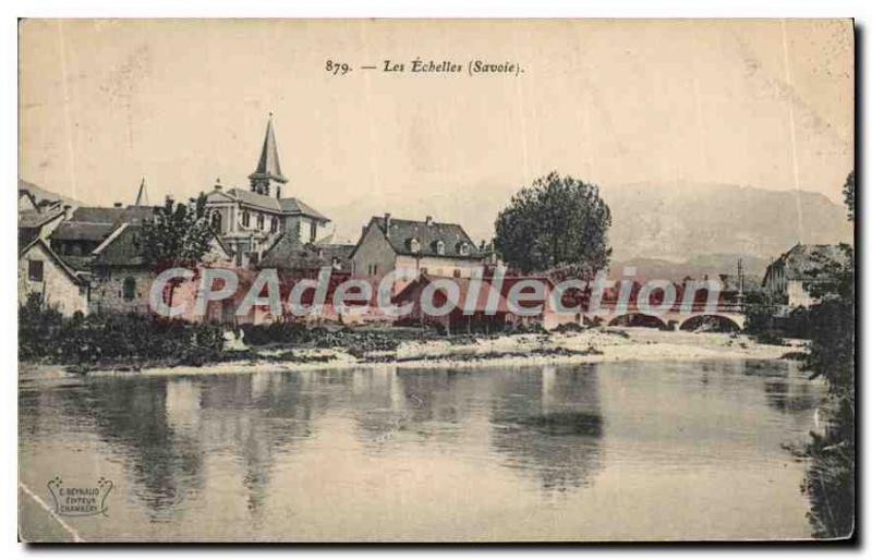 Postcard The Old Ladders Savoie