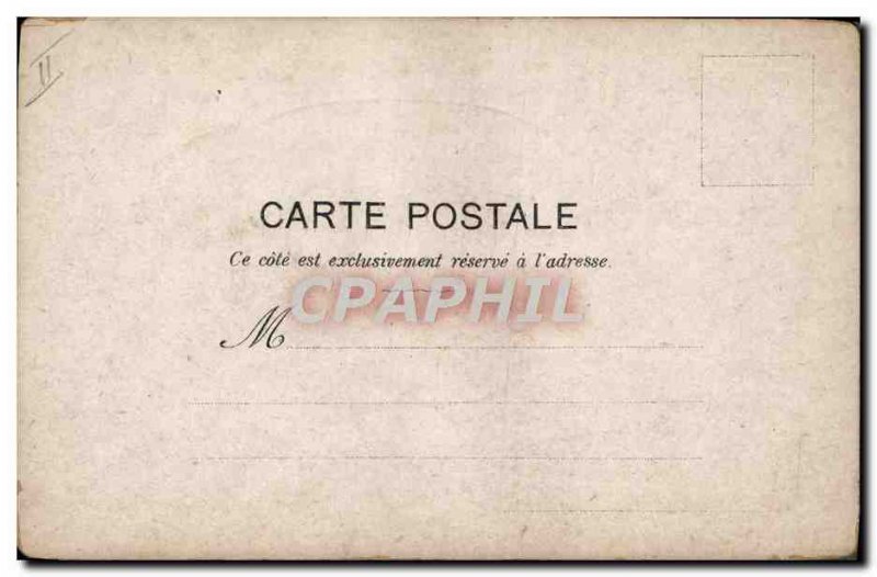 Postcard Old Child Advocate