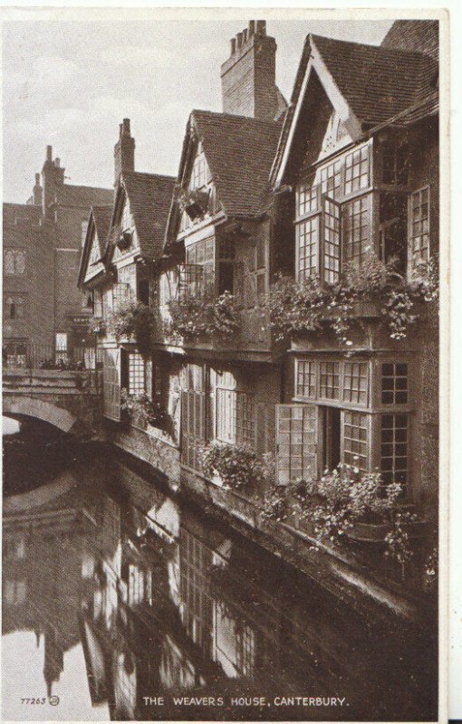 Kent Postcard - The Weavers House - Canterbury - Ref TZ5510