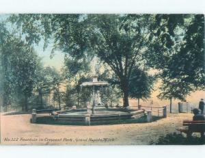 Divided-Back PARK SCENE Grand Rapids Michigan MI c9255