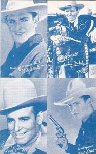 Cowboy Arcade Card Bob Steele Jimmy Wakely & Paul Parry